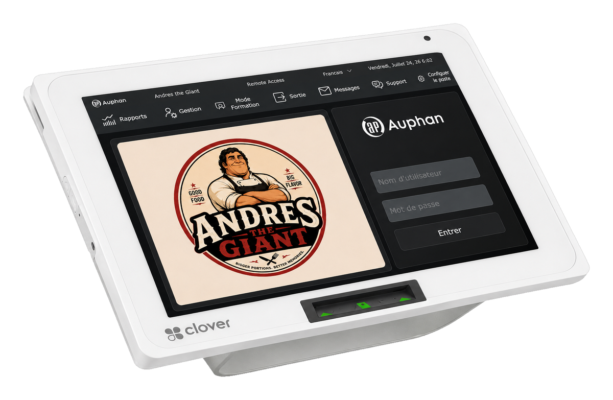 Clover Mini running Auphan in Full Station Terminal mode